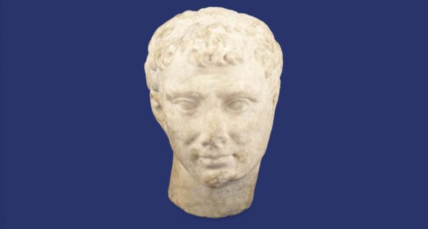 Roman marble head
