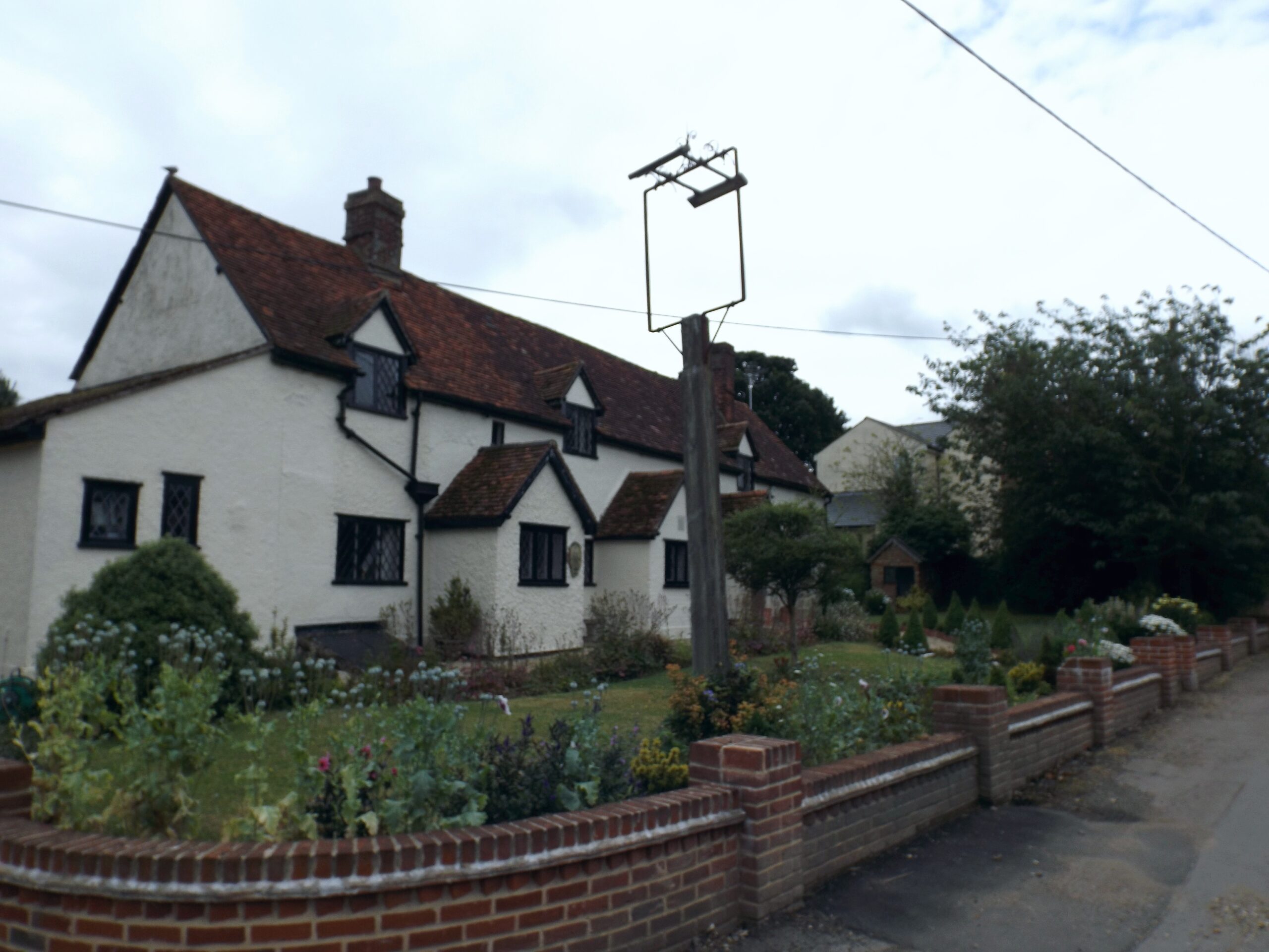 A former pub, once The Royal Oak, in the village