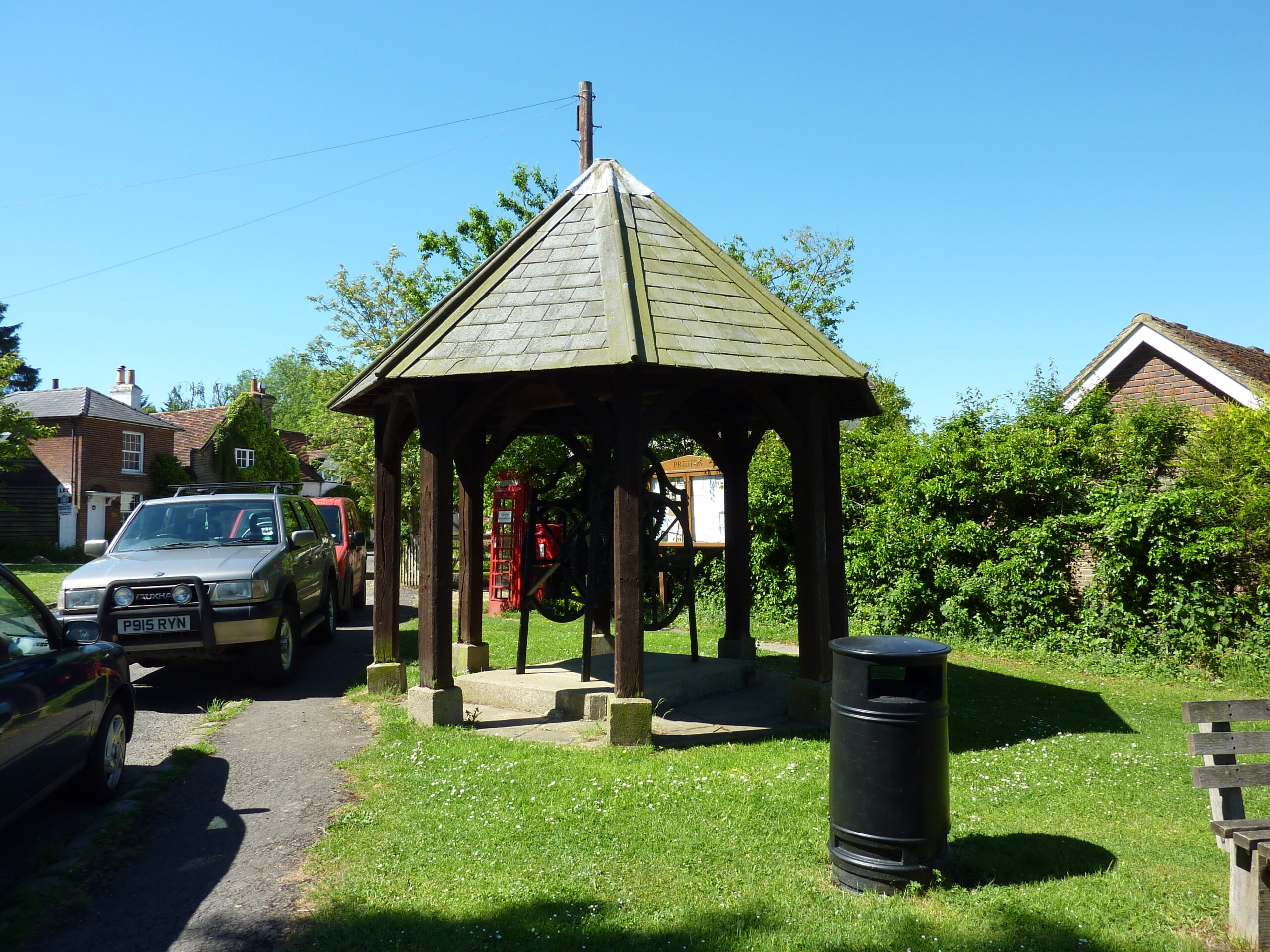 The Preston Village pump