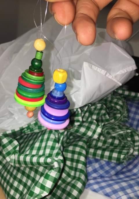 Button Tree Decorations