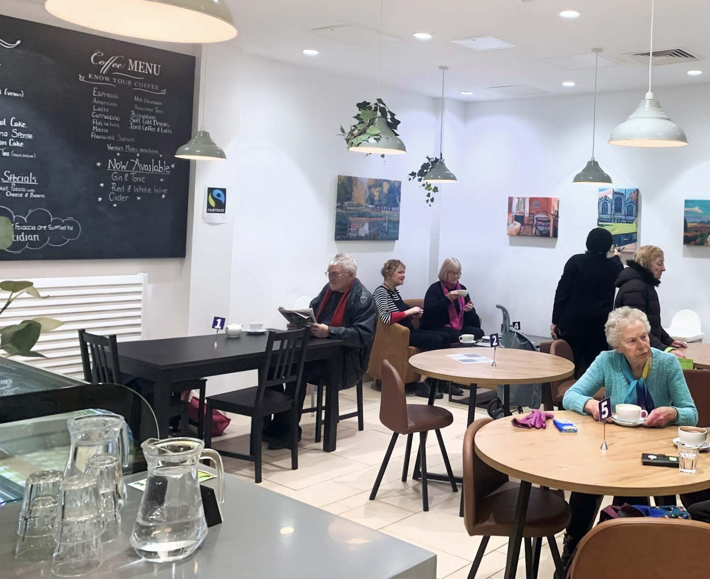 North Hertfordshire Museum cafe