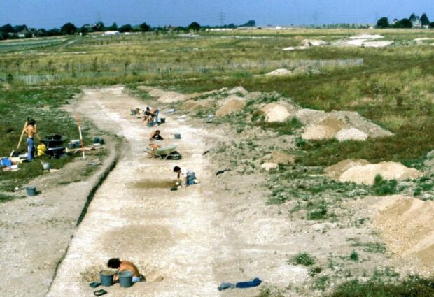 Early Iron Age pit alignment at Baldock
