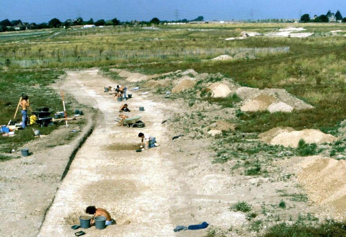 Early Iron Age pit alignment at Baldock