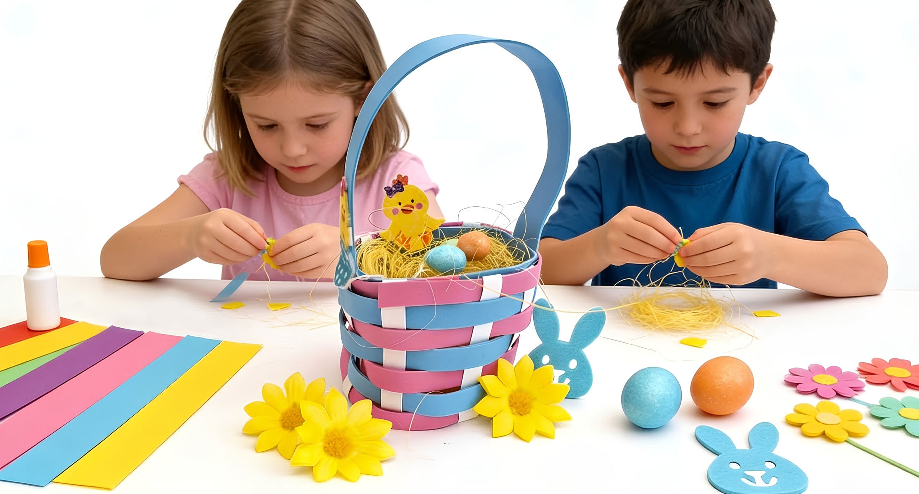 Easter Basket Weaving