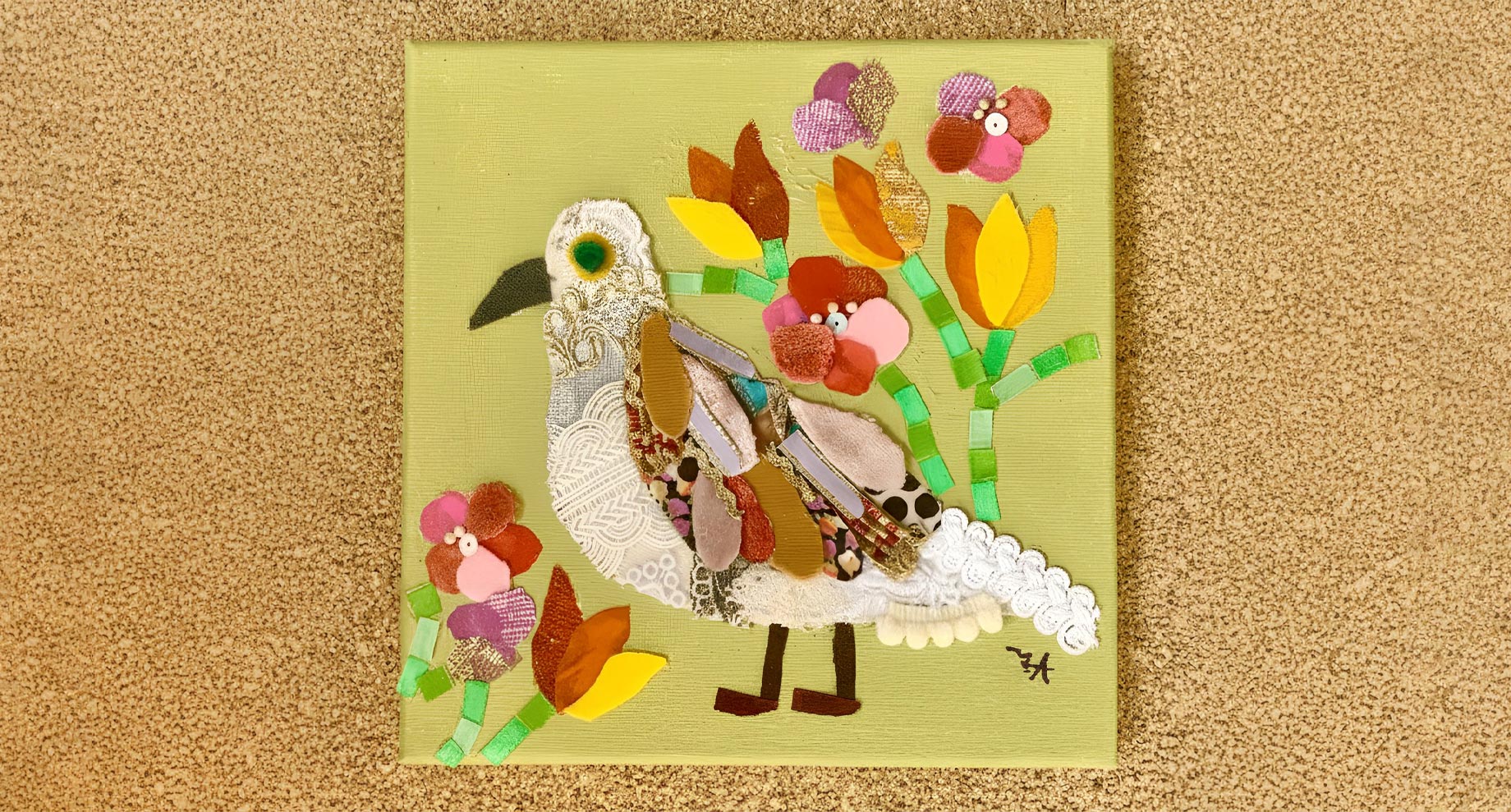 Fabric Collage