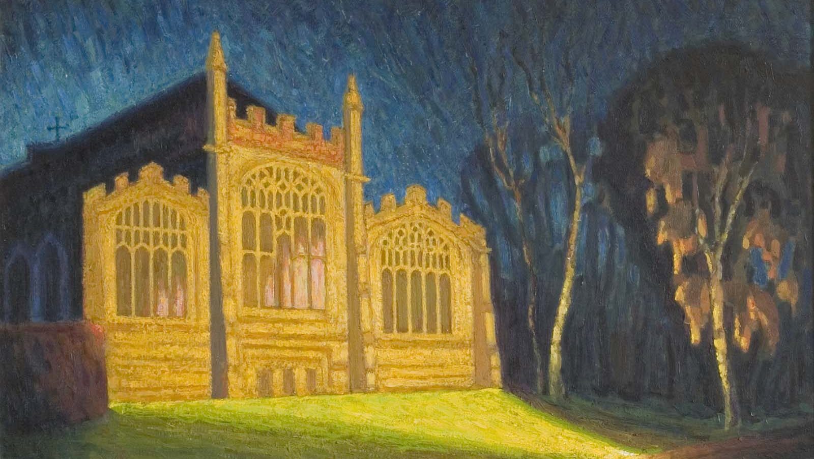 Gerard Ceunis St Marys at night
