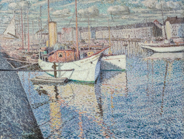 Ceunis artwork oils boats