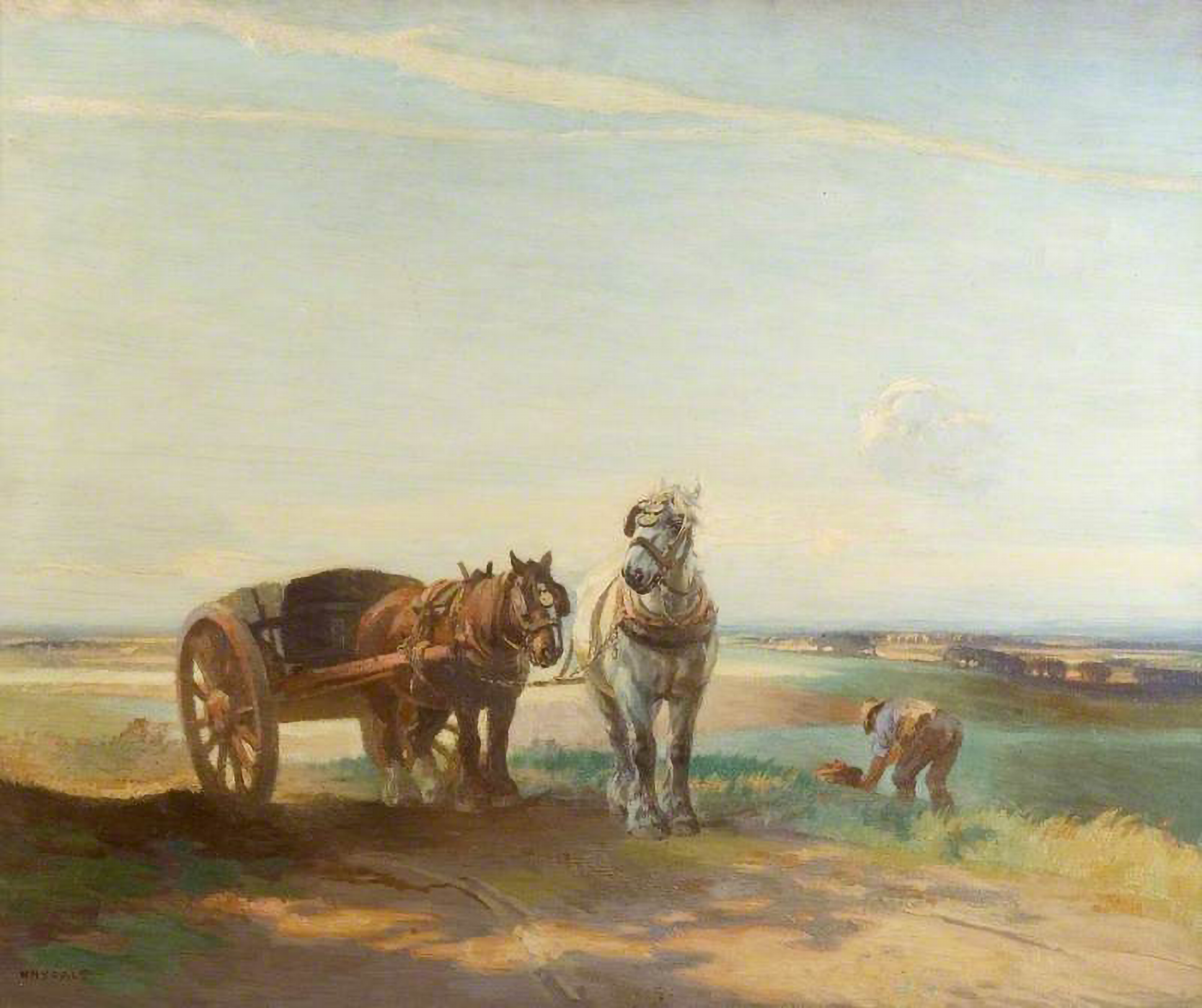 Fine art painting Royston North Herts