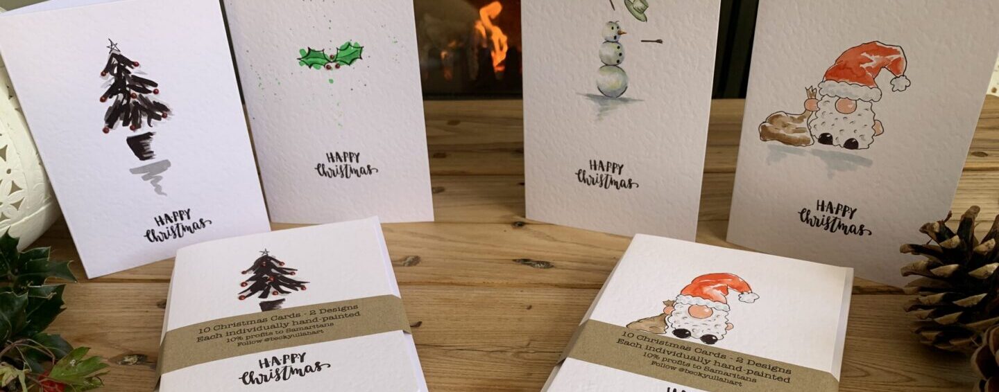 Watercolour Christmas Cards Workshop