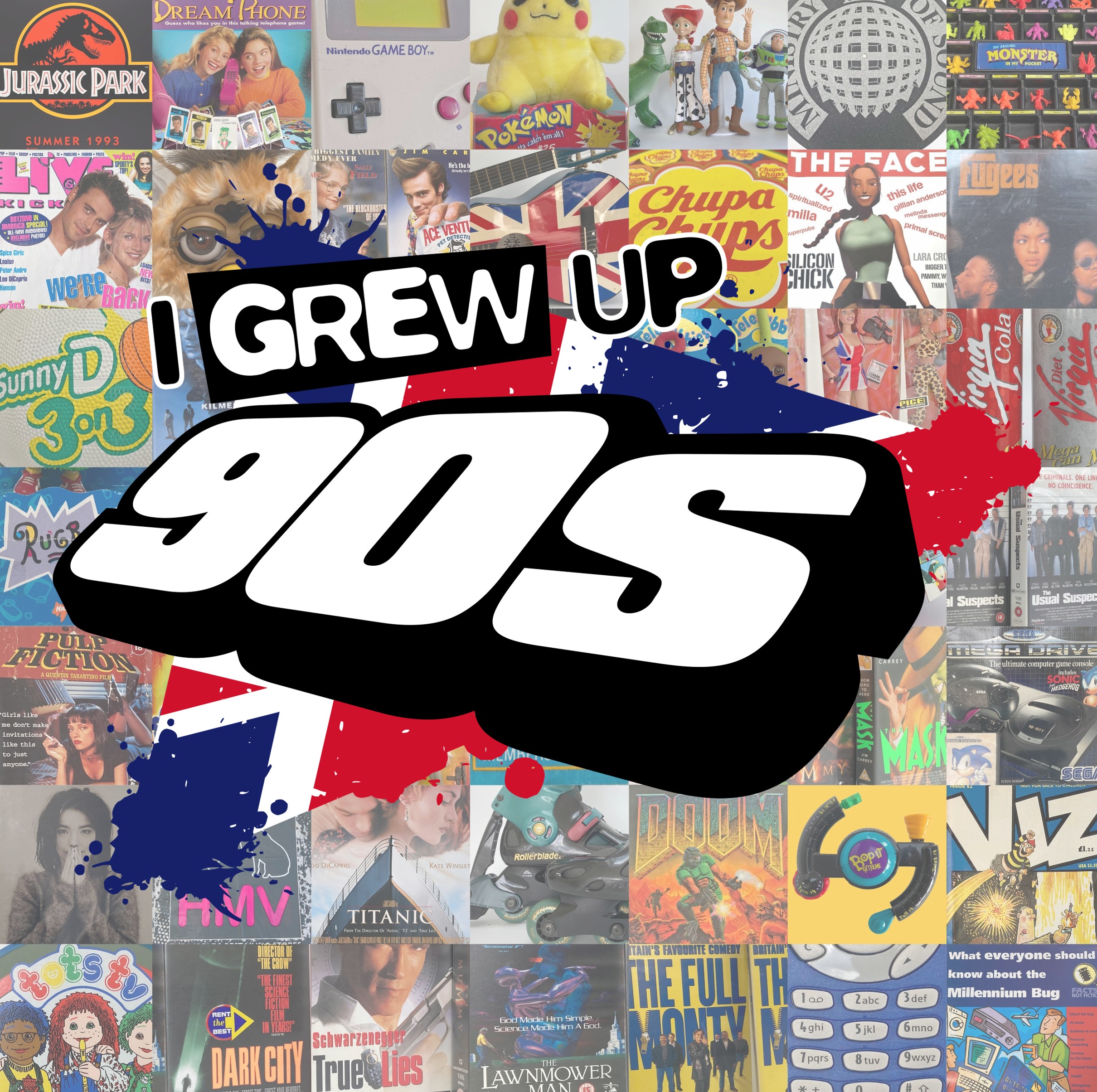 I Grew Up 90s nostalgia exhibition