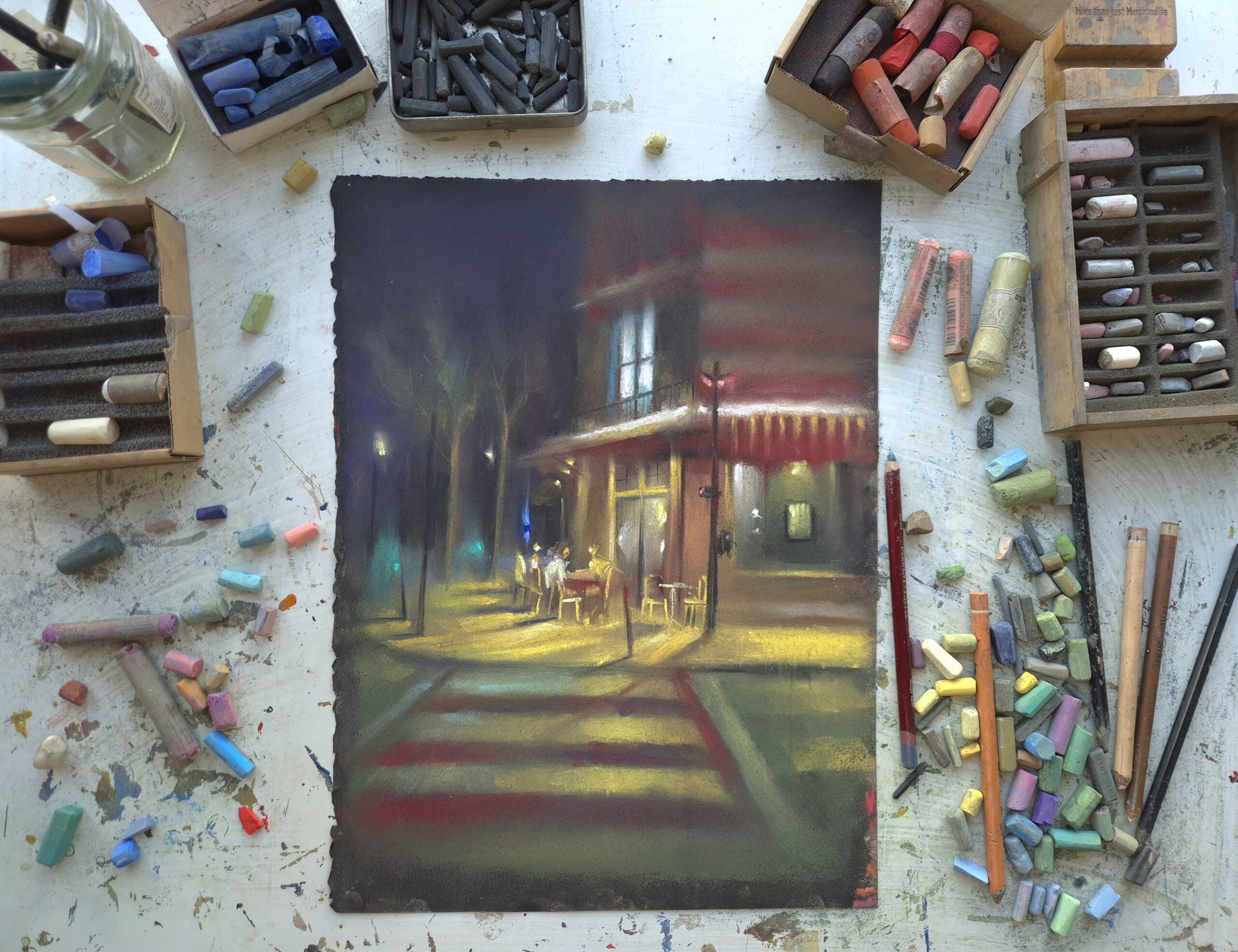 Pastel painting workshop Hitchin
